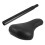 2Pièces Coussin Siège Enfant Noir Confortable Pu+mousse 2
