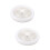 2Pcs Bladeless Ceiling Fan with Dimmable LED Light for Home Use White 9