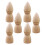 12Pièces Figurines En Bois Non Pour Enfants 2