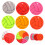 48Pcs Lightweight Reflective Volleyball Keychain Pendants 10