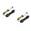 2Pcs Black Rechargeable Pocket Work Lights Waterproof with Magnet Base 4