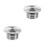 2Pièces Capuchon Réservoir Argent Cnc Aluminium Design Unique 9