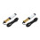 2Pcs Black Rechargeable Pocket Work Lights Waterproof with Magnet Base 7