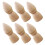 12Pièces Figurines En Bois Non Pour Enfants 3