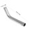 Silver Stainless Steel Bath Shower Extension Arm Adjustable 2