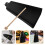 1Ensemble Cloche Fer Noir Musicale Pour Batterie Et Usage Polyvalent 9