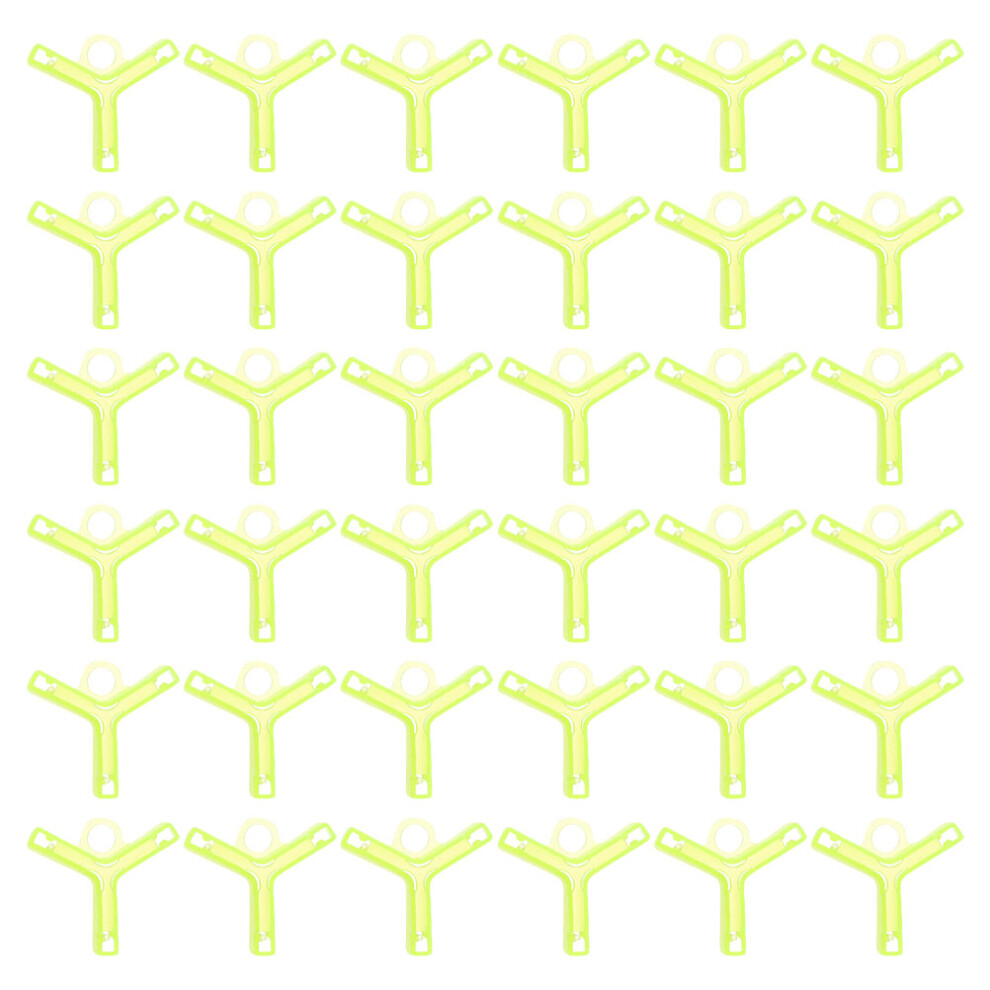 Photos - Fishing Swivel / Snap / Leader 300Pcs Fishing Hook Bonnet Covers, Light Green Plastic Hook Protectors