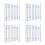 4Sets Multipurpose Steel Hexagon Socket Wrench Set Silver Repair Tool 6