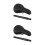 2Pièces Coussin Siège Enfant Noir Confortable Pu+mousse 9