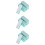 30Pcs Double-Sided Nail File Buffer Blocks Eva Sponge Sanding Tool 10