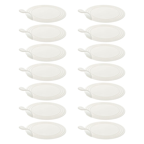 300Pièces Bases Gâteau Blanches Ps Plateau Service Cuisine 2