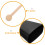 1Ensemble Cloche Fer Noir Musicale Pour Batterie Et Usage Polyvalent 7
