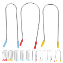 5Ensembles Clips Remplacement Boucleurs Acier 304 U-Forme Colorés