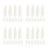 80Pièces Embouts Nylon Souple Compatibles Stylos Marqueurs 6