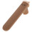 4Pcs Coffee Silicone Door Handle Cover Babyproof Safety Protector 2