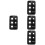 4Pcs Black Tempered Glass Camera Lens Protector for Photography Use 8
