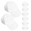 24Pièces Casquettes Blanches Enfants Coton, Simples Pour DIY 1