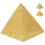 9Pièces Pyramides Miniatures En Résine Décor Égyptien De Bureau 1