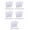 50Pièces Bandes Mousses Blanches Adhésives Pour Projet DIY 4