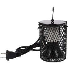 2Sets Metal Heat Protection Lampshade for Reptile Habitat Lighting