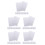 50Pièces Bandes Mousses Blanches Adhésives Pour Projet DIY 6