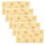 15Pièces Mini Modèles Biscuits Réalistes Beige En PVC Pour Décorations 1