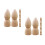 12Pièces Figurines En Bois Non Pour Enfants 5