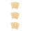 15Pièces Mini Modèles Biscuits Réalistes Beige En PVC Pour Décorations 7