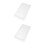 2Pièces Couvre-Pans Transparent Pour Buffet 4