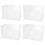 8Pièces Boîte De Jeu De Secousse Transparent Matériel 3