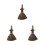 3Pièces Balais Sorcière Orange - Nettoyage Table Portable 7