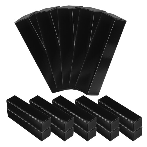 30Pcs Lightweight Black Paper Lipstick Packaging Boxes for Storage 2
