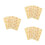15Pièces Mini Modèles Biscuits Réalistes Beige En PVC Pour Décorations 6