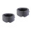2Pcs Grey Cotton Sleeping Eye Mask Breathable Light Blocking Blindfold 5