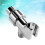Silver Adjustable Shower Head Holder Bracket for Handheld Use 5