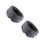 2Pcs Grey Cotton Sleeping Eye Mask Breathable Light Blocking Blindfold 9