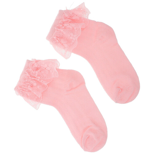 4Pièces Bébé Coton Rose Mesh Confortable 1