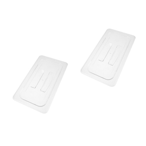 2Pièces Couvre-Pans Transparent Pour Buffet 2