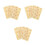 15Pièces Mini Modèles Biscuits Réalistes Beige En PVC Pour Décorations 4