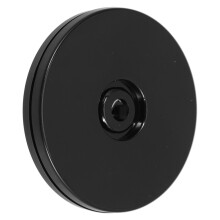 2Pièces Support Rotatif Plastique Noir 360 Degrés Organisateur Table