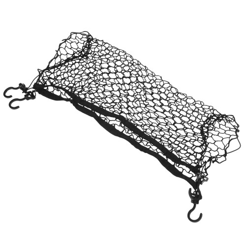 4Pcs Multi-Use Elastic Cargo Net Black for Camping and Beach Wagon 1