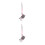 2Pièces Pendentifs Didelphid En Laine Décor Auto 4
