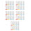 5Ensembles Clips Remplacement Boucleurs Acier 304 U-Forme Colorés 4