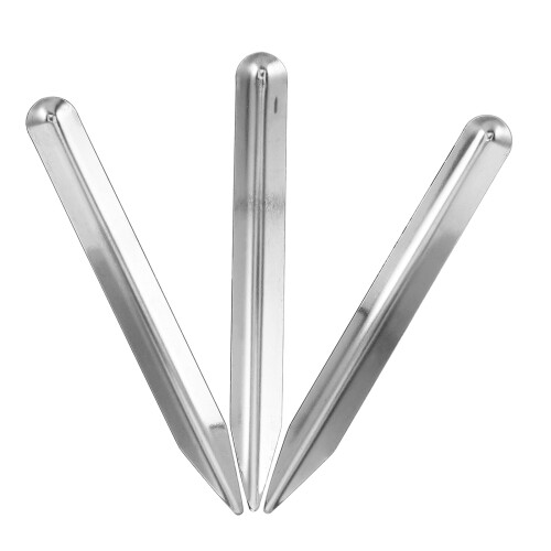 15Pièces Spatules Courbées Inox, Usage Mixage Transfert En Labo 1