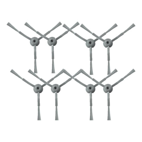 8PCS Side Brushes Replacement Part Robot Vacuum Cleaner Accessories for  Clean L50/L60 Sweeper