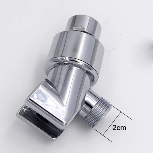 Silver Adjustable Shower Head Holder Bracket for Handheld Use 2