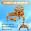 Steering Wheel for PS5 Handle Game Steering Wheel Controller for Game Replacement Accessories I 6