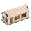 2Pièces Maison Bois Kit Éducatif Puzzle Pour Loisirs 2