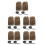 10Pièces Accessoires Costume Viking Confortables Et Chics 4