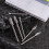 2Pcs Tungsten Steel Carbide Bur Set Silver for Grinding Rotary Tools 6
